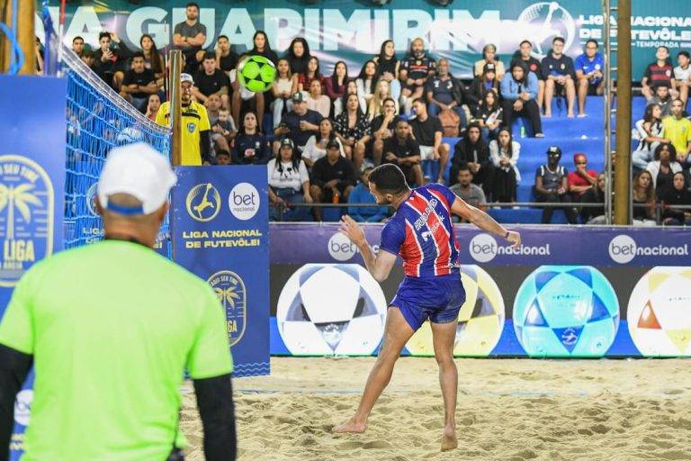 Bahia sofre primeira derrota na Liga Nacional de Futevôlei