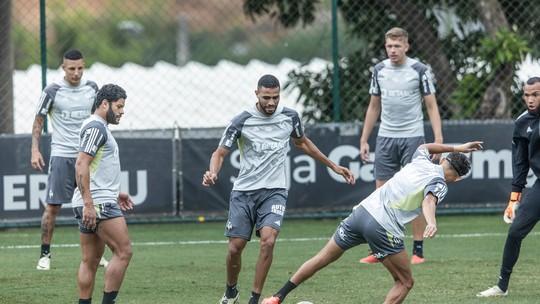 Atlético-MG deverá escalar time reserva para enfrentar o Inter