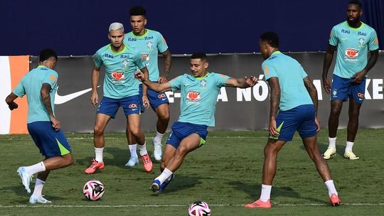 Andreas Pereira fica com a camisa 7 de Vini Jr na seleção