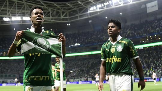 Estêvão brilha no Palmeiras e supera números de Endrick no Brasileirão