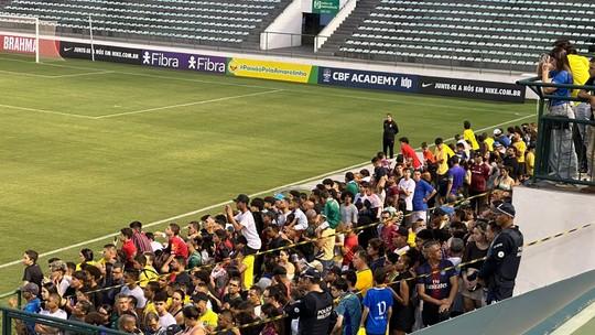 Seleção Treina em Brasília