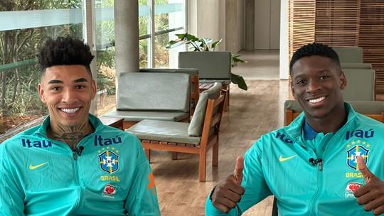 “Selefogo”: Entrosamento na Seleção entre Igor Jesus e Luiz Henrique