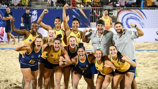 Brasil Campeão Mundial de Handebol de Praia