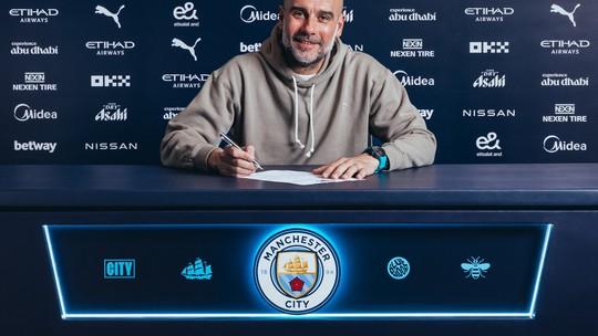 Com vínculo até 2027, Guardiola pode quebrar recorde no City