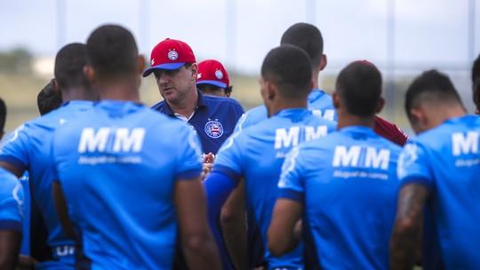 Bahia finaliza temporada com treino com desfalques