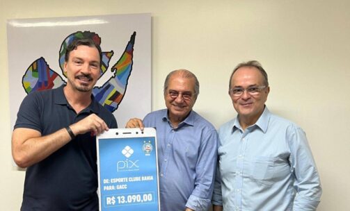 Associação do Bahia doa R$ 13 mil ao GACC após corrida