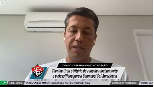 Vitória: Carpini prega cautela e foco na reconstrução