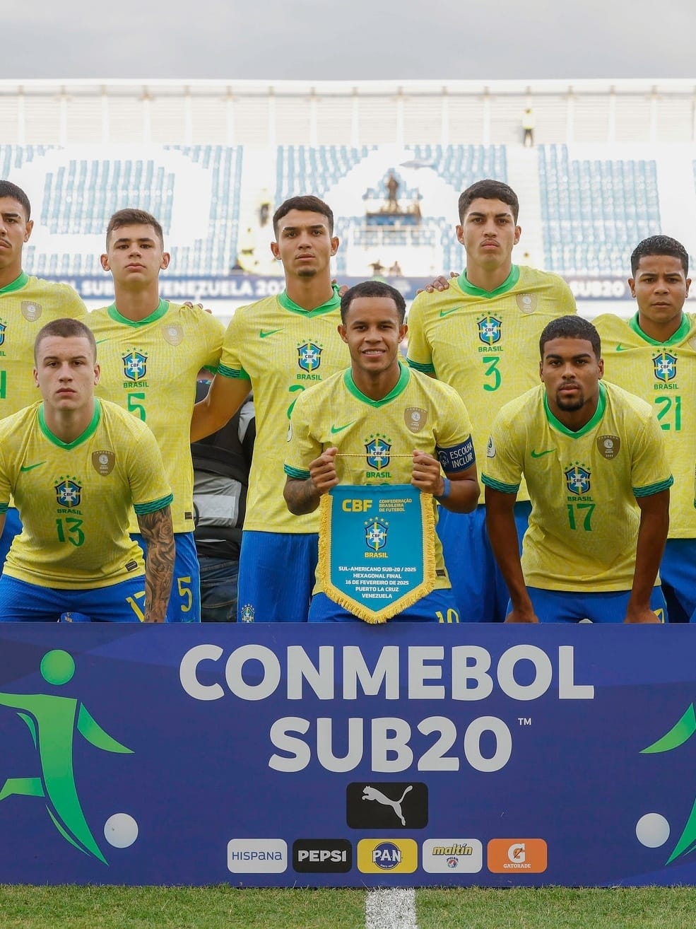 Brasil é  campeão do Sul-Americano Sub-20