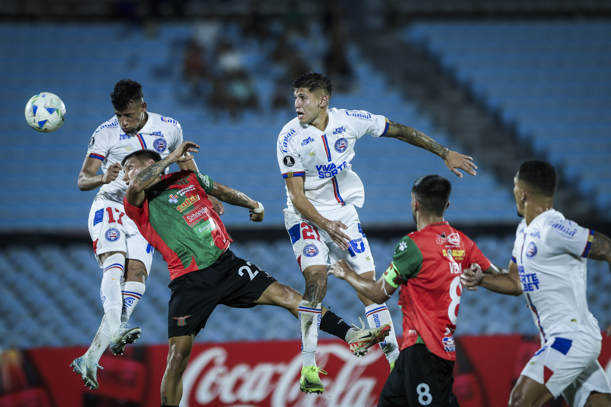 Bahia controla o jogo, mas empata com o Boston River no Uruguai