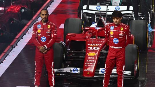 Ferrari mira título da F1 2025 com Hamilton e Leclerc