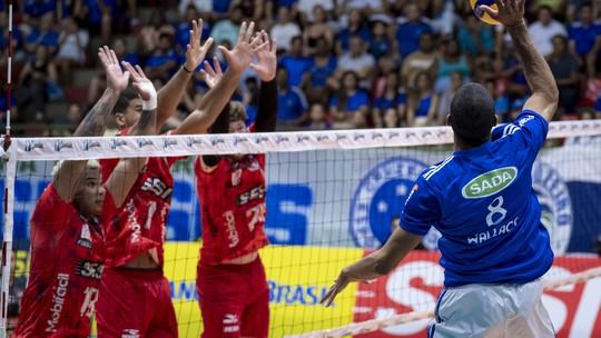 Vôlei: Cruzeiro busca 11º título sul-americano