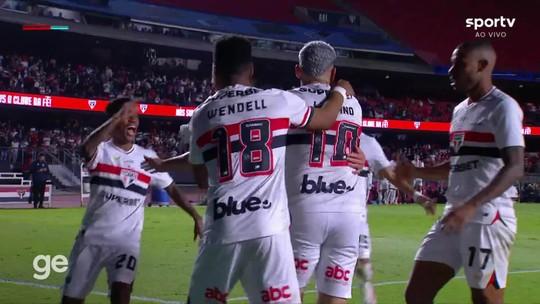 Luciano desencanta e pressiona Calleri no São Paulo