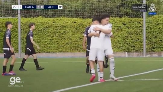 Hat-trick de Enzo filho de Marcelo, leva título ao Real Madrid sub-11