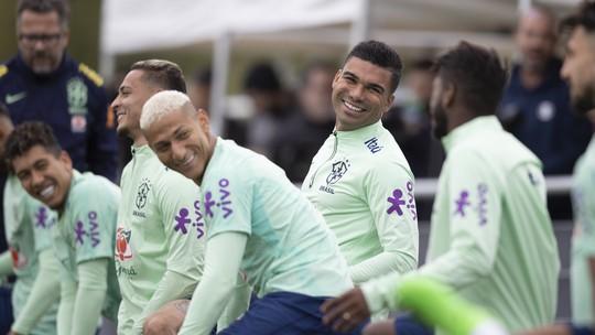 Casemiro e Richarlison devem retornar à Seleção com Ancelotti