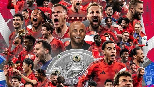 Bayern conquista 34º título alemão