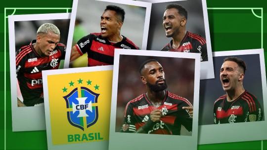 Flamengo: Recorde de convocações para a Seleção após 45 anos.