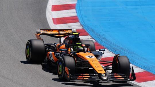 GP Espanha: Treino livre com Norris liderando e Bortoleto em 16º