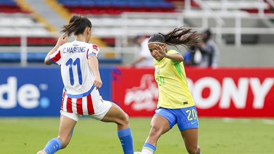 Brasil e Paraguai empatam no Sul-Americano Sub-17