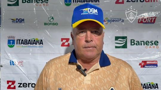 Cavalo cobra Itabaiana após derrota