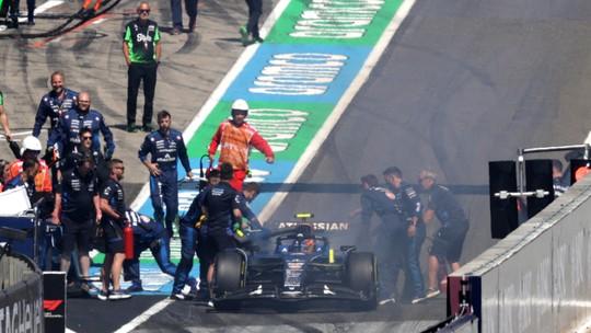 GP da Áustria: Carro de Sainz pega fogo