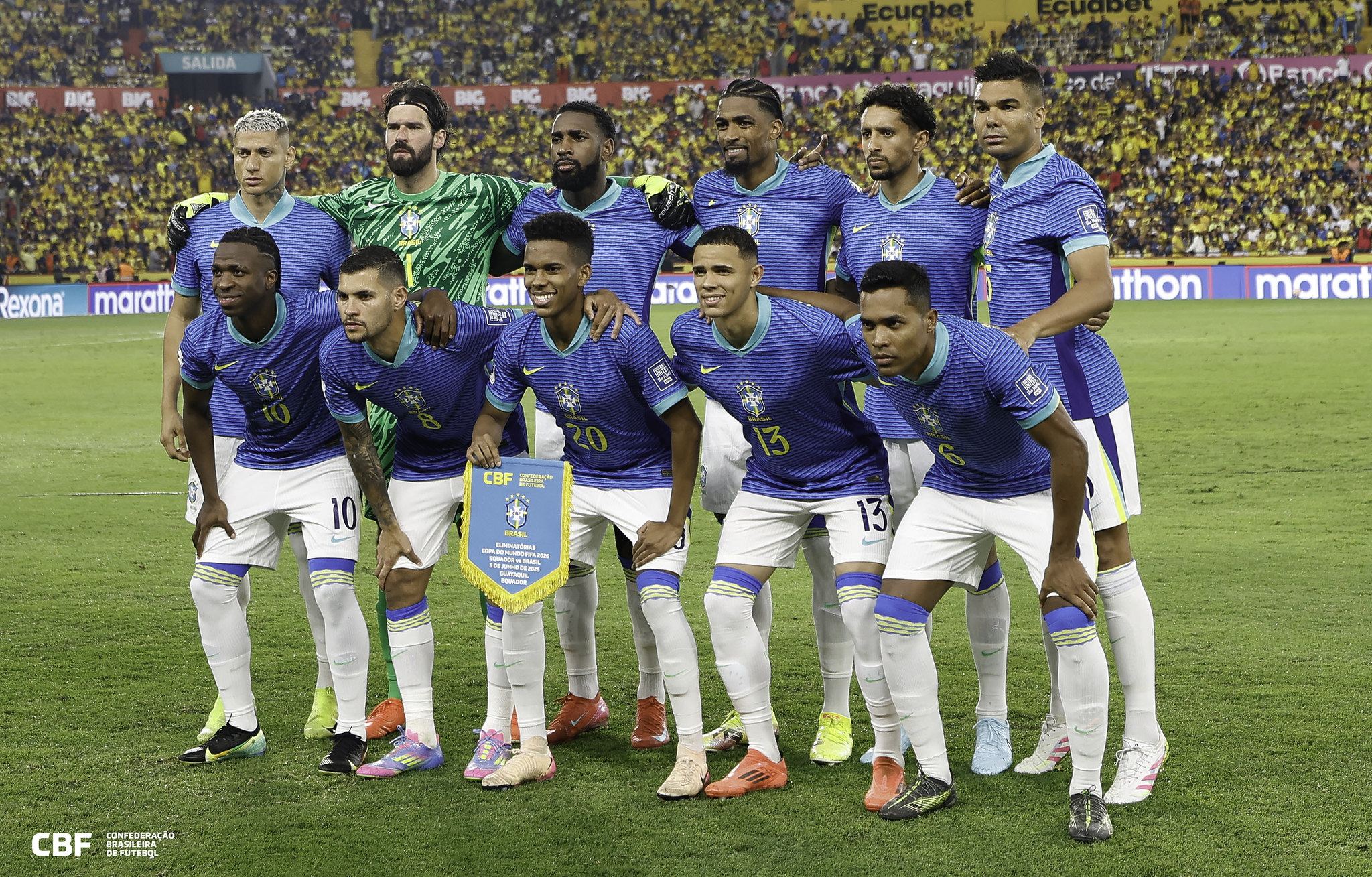 Brasil empata sem gols contra o Equador, na estreia de Ancelotti em Eliminatórias