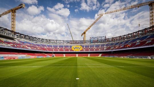Barcelona prioridade jogos fora para acelerar obras do Camp Nou