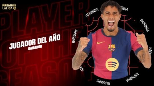 Raphinha: Melhor da LaLiga no ano