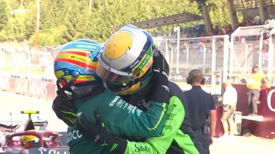 Belo desempenho de Bortoleto: Elogiado por Alonso