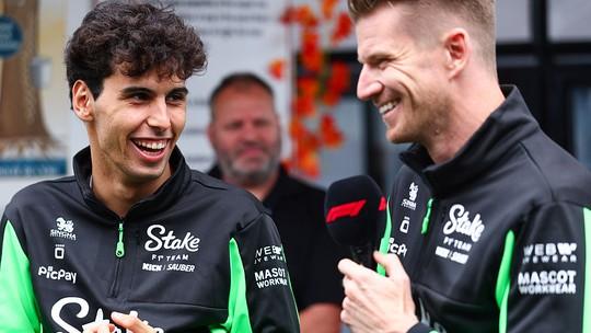 Bortoleto impressiona na Sauber