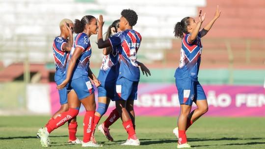 Bahia no mata-mata da Série A1 Feminino: Feito histórico
