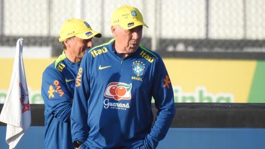 Ancelotti: Primeiro treino na Seleção Brasileira