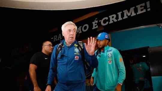 Ancelotti faz últimos ajustes para estreia contra o Equador
