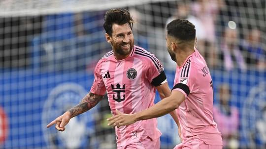 Miami brilha com doblete de Messi e vence na MLS