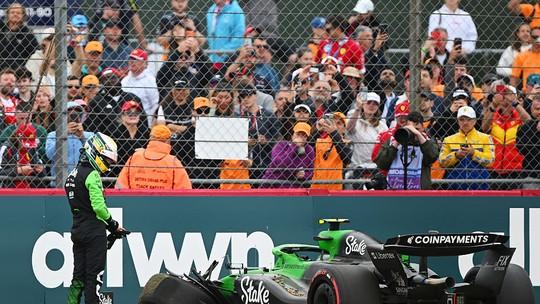 GP Inglaterra: Leclerc domina treino, Bortoleto sofre acidente