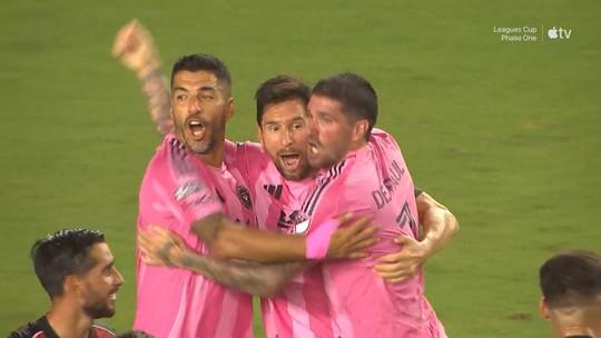 Messi sai lesionado no Inter Miami