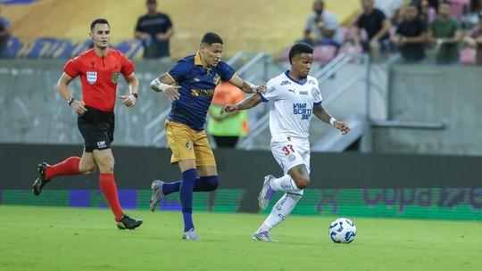 Bahia oscila com brilho de Kayky e apagão de Lucho