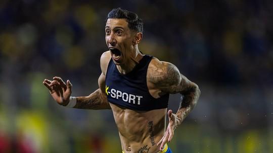 Di Maria brilha e River Plate perde clássico argentino