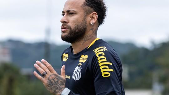 Neymar intensifica preparação para retorno ao time do Santos