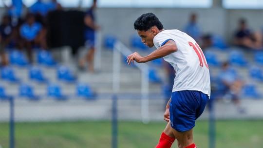 Jovem promessa do Bahia brilha e vai para a Seleção Sub15