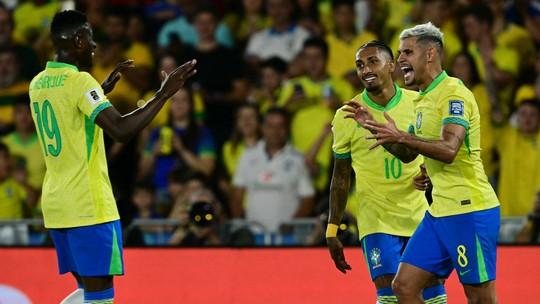 Brasil vence e inflama Maracanã