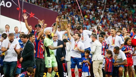 Bahia bicampeão baiano quebra jejum de 24 anos