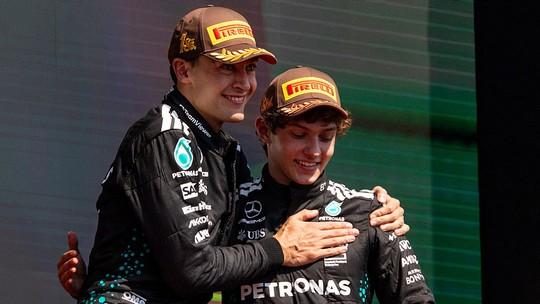 Mercedes crava Russell e Antonelli para 2026