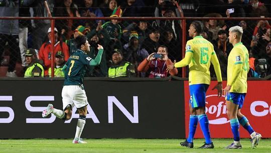 Brasil sofre revés na altitude e tem pior campanha de sua história nas Eliminatórias