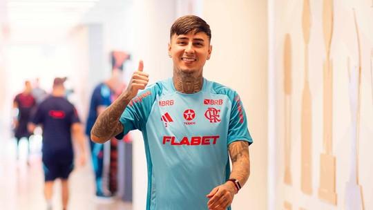 Pulgar acelera recuperação e mira retorno ao Flamengo