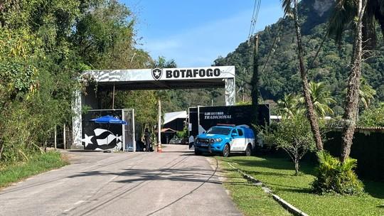 Botafogo blinda CT contra protestos