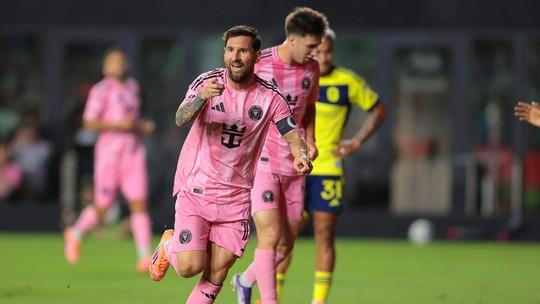 Miami vence Nashville com show de Messi nos playoffs da MLS