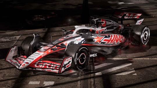 Haas adota visual patriota em Austin