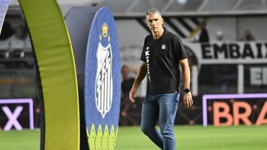 Santos: “Fantasma” da zona de rebaixamento cada vez mas real