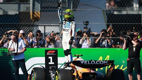 Norris lidera briga na F1 em São Paulo