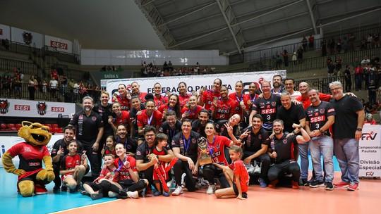 Sesi Bauru campeão invicto quebra tabu e mira revanche